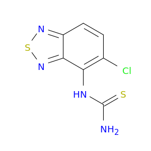 N-(5-氯-2,1,3-苯并噻唑-4-yl)硫脲