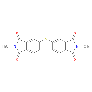1H-Isoindole-1,3(2H)-dione, 5,5'-thiobis[2-methyl-
