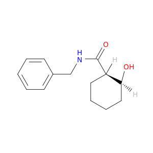 Cyclohexanecarboxamide, 2-hydroxy-N-(phenylmethyl)-, cis-