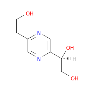 2,5-Pyrazinediethanol, b-hydroxy-, (bR)- (9CI)