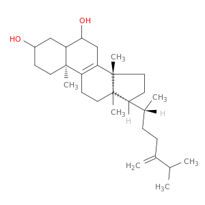 Ergosta-8,24(28)-diene-3,6-diol,14-methyl-, (3b,6a)-
