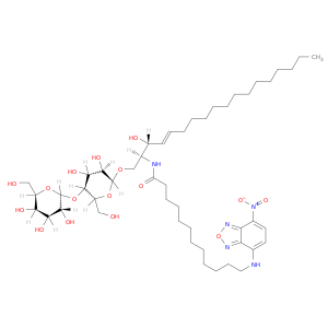 N-[(1S,2R,3E)-1-[[(4-O-β-D-半乳糖基-β-D-吡喃葡萄糖基)氧基]-2-羟基-3-庚二烯-1-基]-12-[(7-硝基-2,1,3-苯并噻唑-4-基)氨基]十二烷酰胺