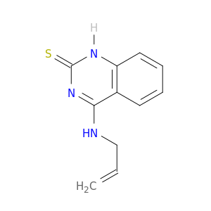 2(1H)-Quinazolinethione, 4-(2-propenylamino)-