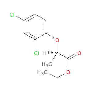 Propanoic acid, 2-(2,4-dichlorophenoxy)-, ethyl ester, (2R)-