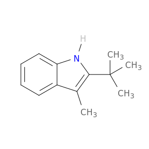 1H-Indole, 2-(1,1-dimethylethyl)-3-methyl-