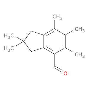 1H-Indene-4-carboxaldehyde, 2,3-dihydro-2,2,5,6,7-pentamethyl-