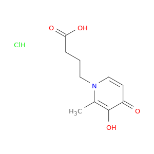 1(4H)-Pyridinebutanoic acid, 3-hydroxy-2-methyl-4-oxo-, hydrochloride