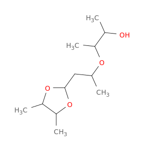2-Butanol, 3-[2-(4,5-dimethyl-1,3-dioxolan-2-yl)-1-methylethoxy]-