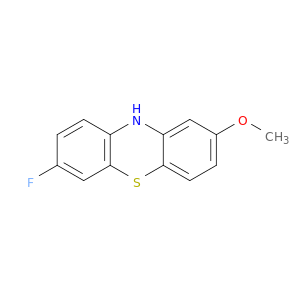 10H-Phenothiazine, 7-fluoro-2-methoxy-