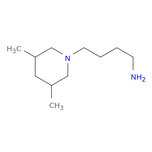 4-((3R,5S)-3,5-dimethylpiperidin-1-yl)butan-1-amine