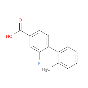 2-氟-2'-甲基联苯-4-羧酸