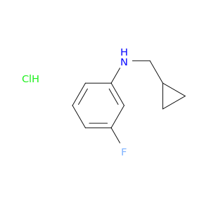 N-(Cyclopropylmethyl)-3-fluoroaniline hydrochloride