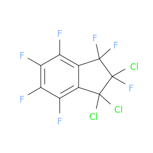 1H-Indene, 1,1,2-trichloro-2,3,3,4,5,6,7-heptafluoro-2,3-dihydro-