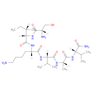 L-Valinamide,L-seryl-L-isoleucyl-L-lysyl-L-valyl-L-alanyl- (9CI)