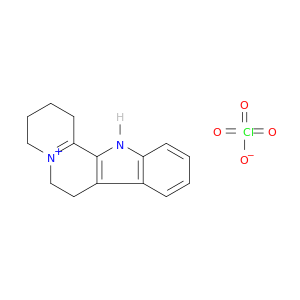 1H-Indolo[2,3-a]quinolizin-5-ium, 2,3,4,6,7,12-hexahydro-, perchlorate