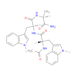 L-Alaninamide, N-acetyl-L-tryptophyl-L-tryptophyl-