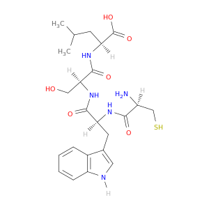 L-Leucine, L-cysteinyl-L-tryptophyl-L-seryl-