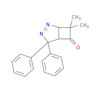 2,3-Diazabicyclo[3.2.0]hept-2-en-6-one, 7,7-dimethyl-4,4-diphenyl-