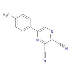 2,3-Pyrazinedicarbonitrile, 5-(4-methylphenyl)-