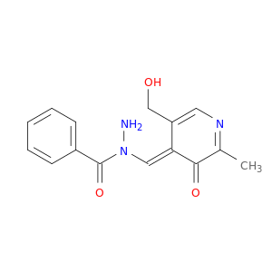 N-[(E)-[5-(hydroxymethyl)-2-methyl-3-oxo-pyridin-4-ylidene]methyl]benzohydrazide