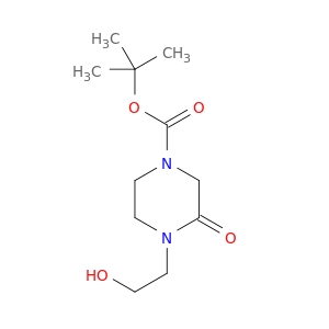 4-(2-羟乙基)-3-氧代哌嗪-1-甲酸叔丁酯