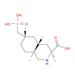 (3S,4AR,6S,8AR)-deCaHYdro-6-(膦酰甲基)-3-异喹啉羧酸