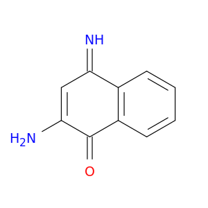1(4H)-Naphthalenone, 2-amino-4-imino-