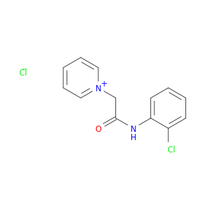 Pyridinium, 1-[2-[(2-chlorophenyl)amino]-2-oxoethyl]-, chloride