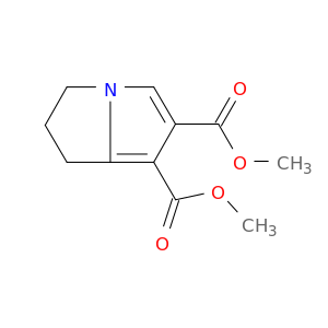 dimethyl 6,7-dihydro-5H-pyrrolizine-1,2-dicarboxylate