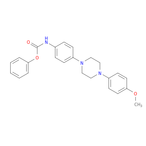 4-{[4-(4-Methyloxy-phenyl)-piperazin-1-yl]-phenyl}-carbamic Acid Phenyl Ester