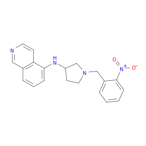 5-Isoquinolinamine, N-[1-[(2-nitrophenyl)methyl]-3-pyrrolidinyl]-