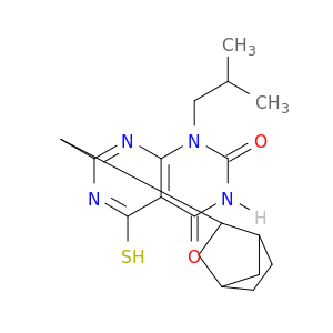 7-(双环[2.2.1]庚二甲基)-5,6-二氢-1-(2-甲基丙基)-5-硫代吡啶-2,4(1H,3H)-dione.
