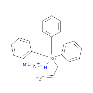Antimony, azidotriphenyl-2-propenyl-