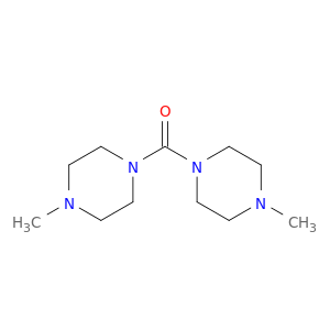 Piperazine, 1-methyl-4-[(4-methyl-1-piperazinyl)carbonyl]-