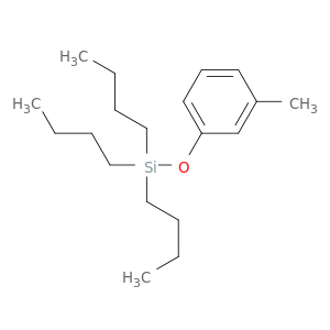 Silane, tributyl(3-methylphenoxy)-