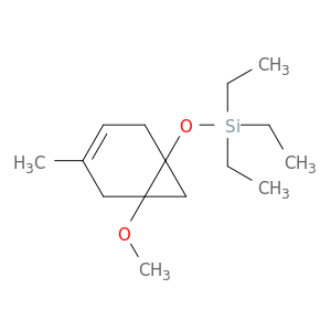 Silane, triethyl[(6-methoxy-4-methylbicyclo[4.1.0]hept-3-en-1-yl)oxy]-