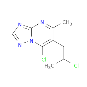 7-氯-6-(2-氯丙基)-5-甲基[1,2,4]三唑唑[1,5-A]嘧啶