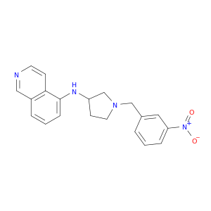 5-Isoquinolinamine, N-[1-[(3-nitrophenyl)methyl]-3-pyrrolidinyl]-