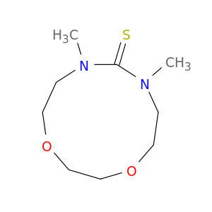 1,9-Dioxa-4,6-diazacycloundecane-5-thione, 4,6-dimethyl-