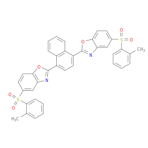 Benzoxazole, 2,2'-(1,4-naphthalenediyl)bis[5-[(methylphenyl)sulfonyl]-