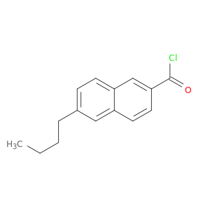 2-Naphthalenecarbonyl chloride, 6-butyl-