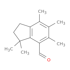 1H-Indene-4-carboxaldehyde, 2,3-dihydro-3,3,5,6,7-pentamethyl-