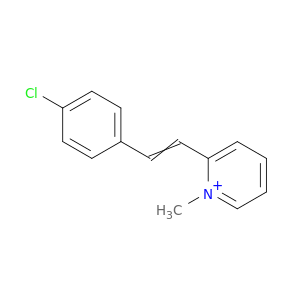 Pyridinium, 2-[2-(4-chlorophenyl)ethenyl]-1-methyl-