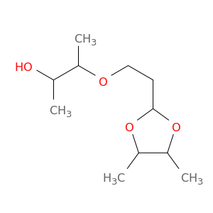 2-Butanol, 3-[2-(4,5-dimethyl-1,3-dioxolan-2-yl)ethoxy]-
