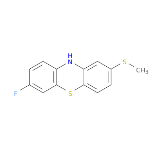10H-Phenothiazine, 7-fluoro-2-(methylthio)-