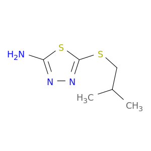 5-[(2-甲基丙基)THIO]-1,3,4-噻二唑-2-胺