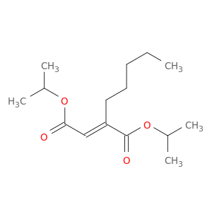 2-Butenedioic acid, 2-pentyl-, bis(1-methylethyl) ester, (2E)-