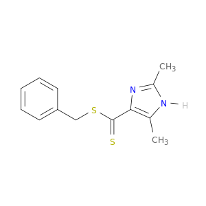 1H-Imidazole-4-carbodithioic acid, 2,5-dimethyl-, phenylmethyl ester