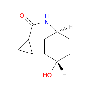 Cyclopropanecarboxamide, N-(trans-4-hydroxycyclohexyl)-