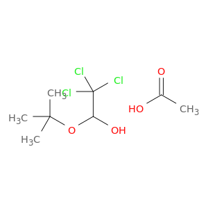 Ethanol, 2,2,2-trichloro-1-(1,1-dimethylethoxy)-, acetate